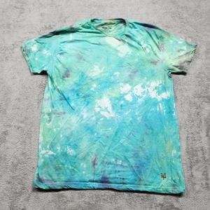 Zoo York Mens T Shirt Crewneck Paint Blue Size‎ XL